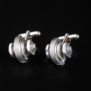 Vtg FlexFit Turbine Rim Wheel Cufflinks